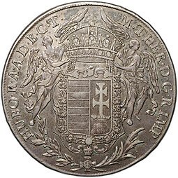 фото для Монета 1 талер 1780 Венгрия Аверс