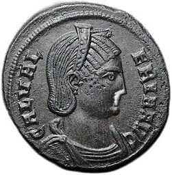 фото для Монета Фоллис 308-310 Галерия Валерия Венера Римская Империя Аверс