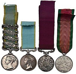 фото для Комплект медалей за Крымскую войну 1854-1855 Великобритания / Османская империя Аверс