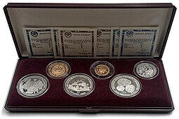 фото для Набор монет 3, 25, 50, 100, 150 рублей 1989 500-летие единого Русского государства Аверс