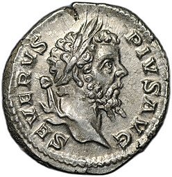 фото для Монета Денарий 202-210 Септимий Север Рома Римская Империя Аверс