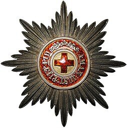 фото для Звезда ордена Святой Анны 1-й степени серебро 84 пробы Кейбель Аверс
